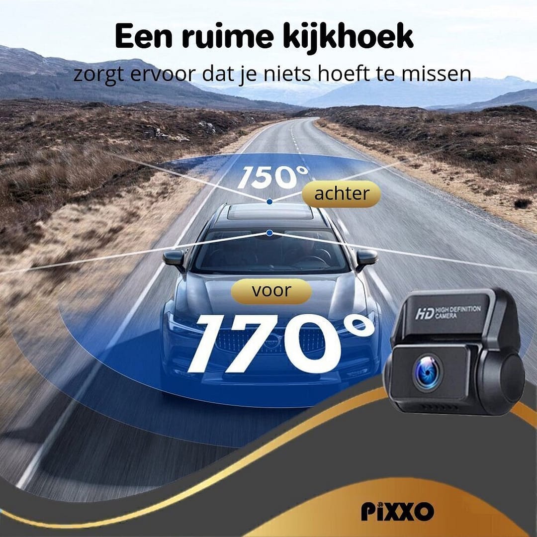 Afbeelding van PiXXO® Dashcam voor Auto 4K Pro WiFi (4)