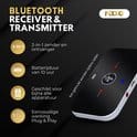 Afbeelding van PiXXO® Easy-Connect Bluetooth Receiver & Transmitter - 2-in-1 Zender & Ontvanger - Bluetooth Receiver - Inclusief 3.5mm Aux en RCA Kabel - Oplaadbaar tot 10 uur Accuduur (2)